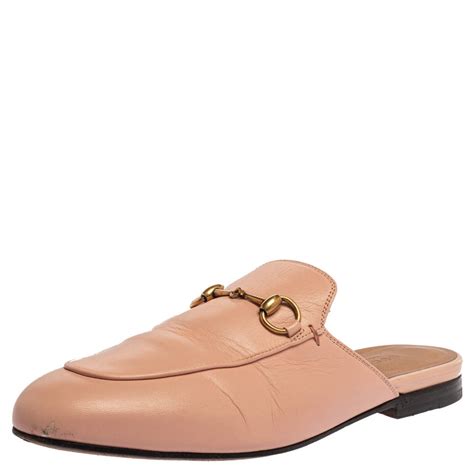 gucci mule pink|Gucci princetown mules on sale.